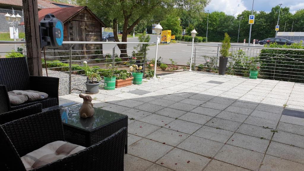 Zahrada ubytování Mainstern Hotel