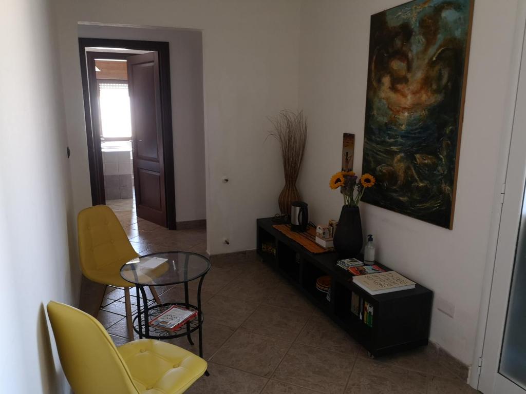 Posezení v ubytování B&B La Terrazza