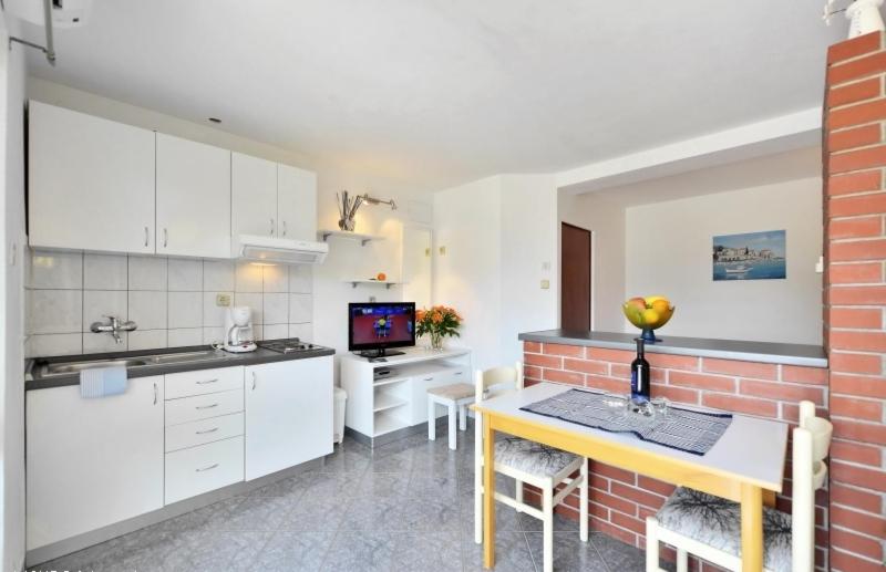 Kuchyň nebo kuchyňský kout v ubytování Studio apartments 4 two