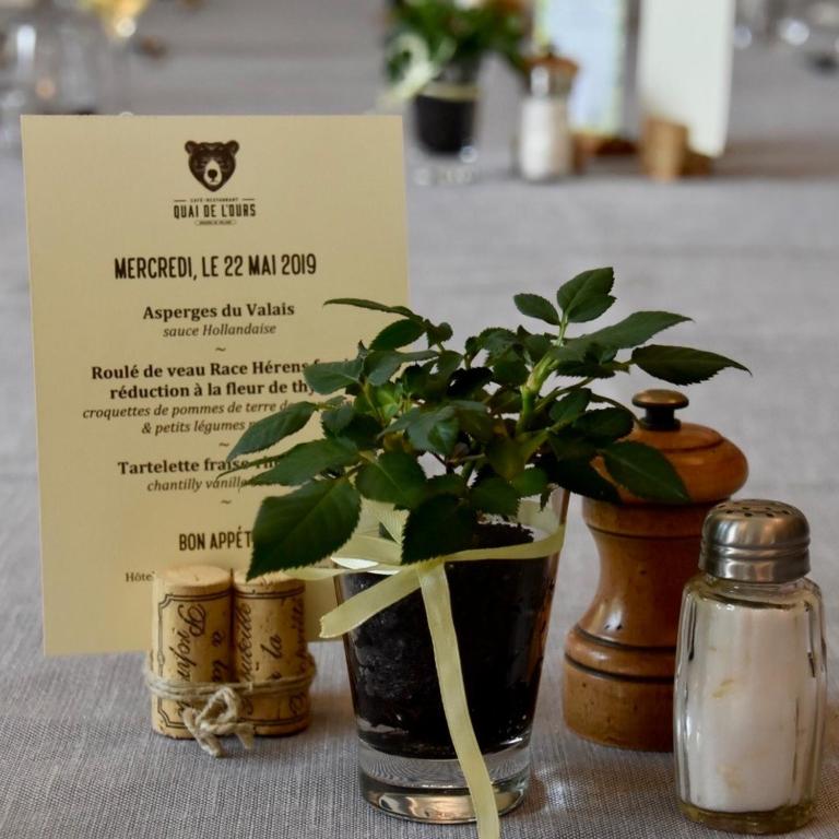 Certifikát, hodnocení, plakát nebo jiný dokument vystavený v ubytování Hôtel Terminus