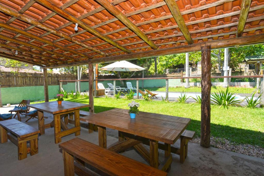 Um jardim em Pousada Sítio Olho D'Água