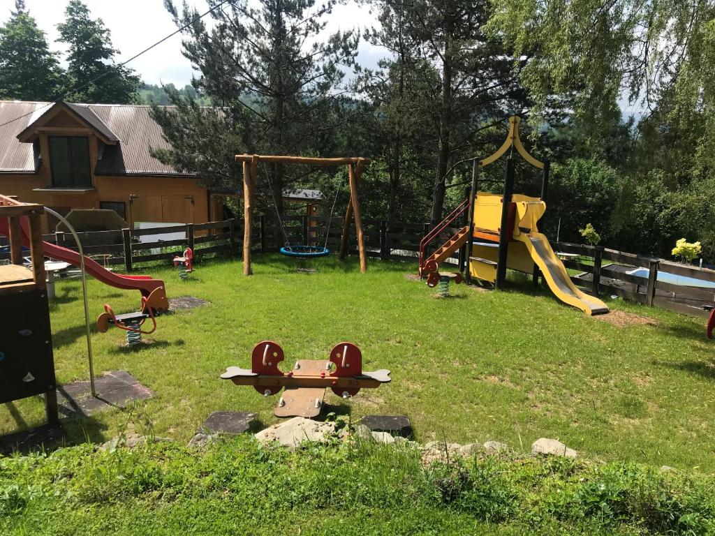 Herní místnost nebo prostor pro děti v ubytování Domek Kozia Grapka