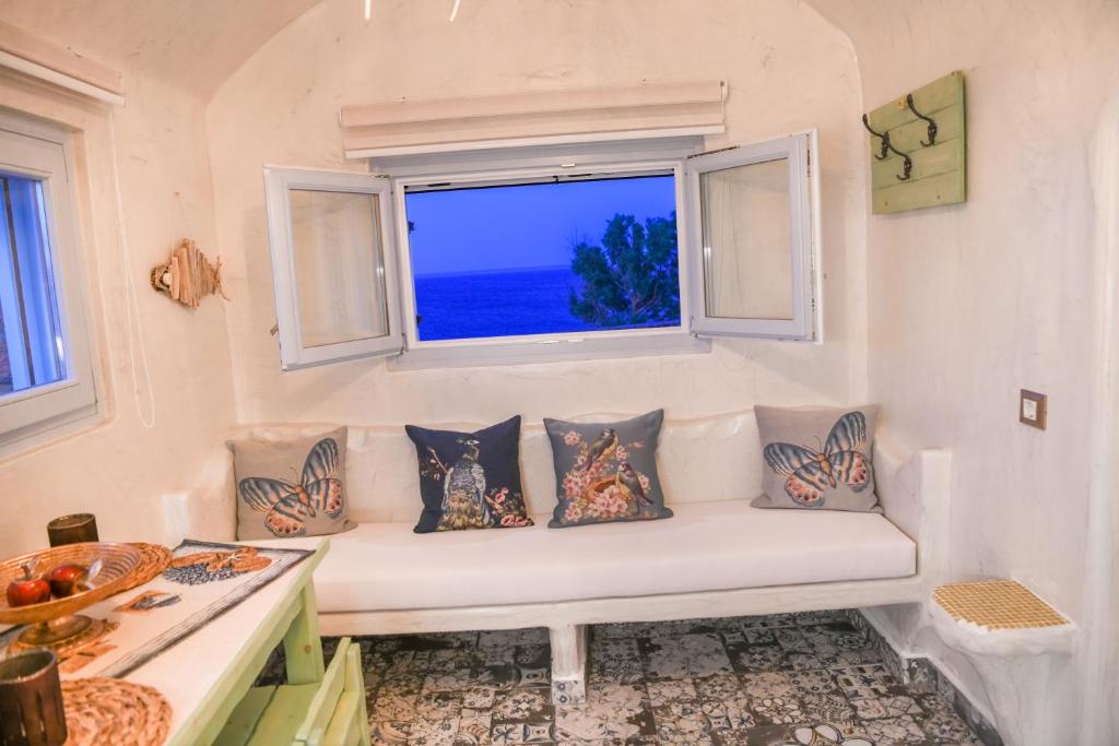Posezení v ubytování Starlight Luxury Seaside Villa & Suites