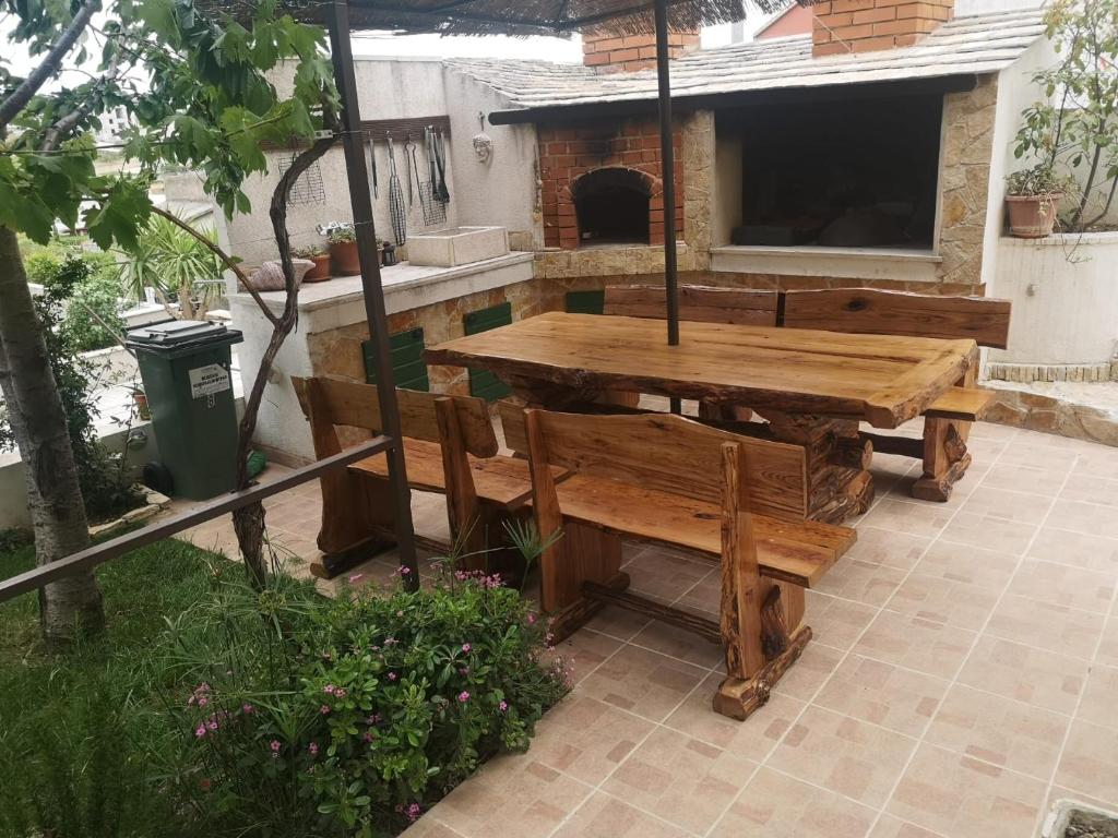 Balkón nebo terasa v ubytování Apartments Kegalj