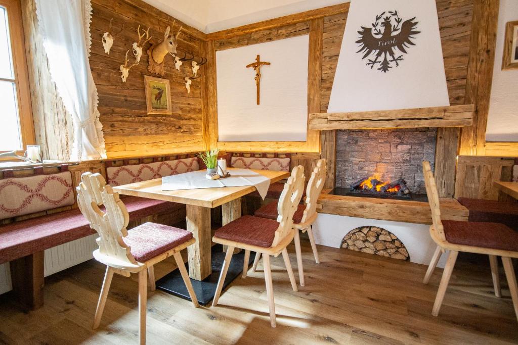 Posezení v ubytování Gasthof Geraerhof