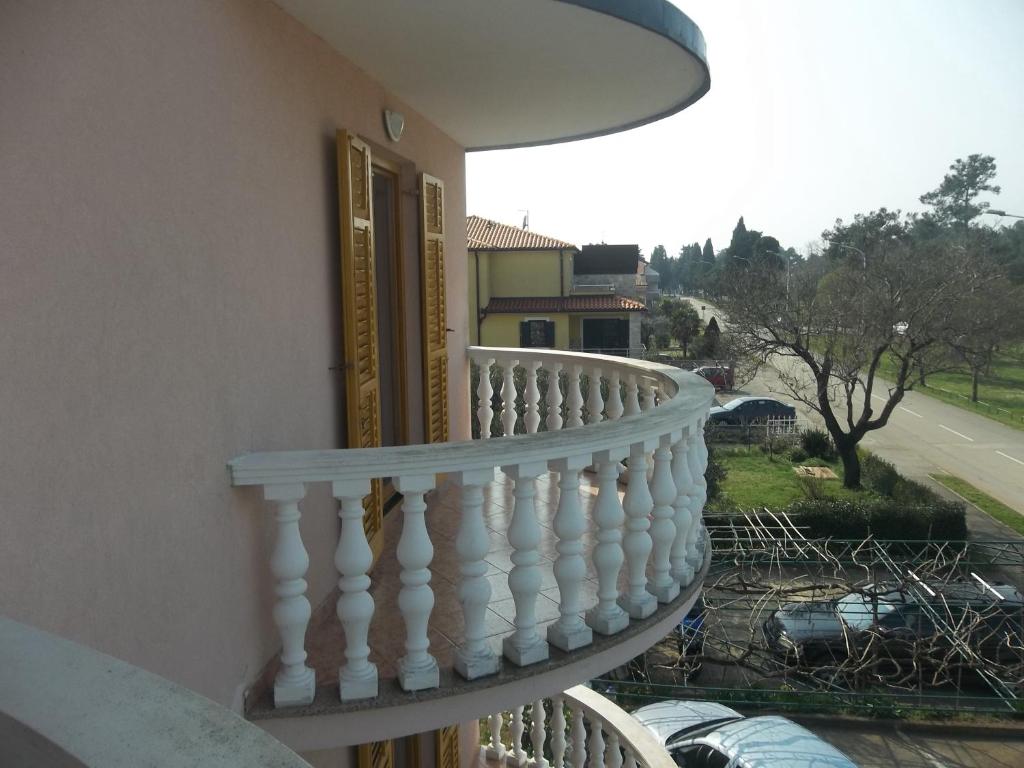 Balkón alebo terasa v ubytovaní APARTMENT CAR UMAG 3