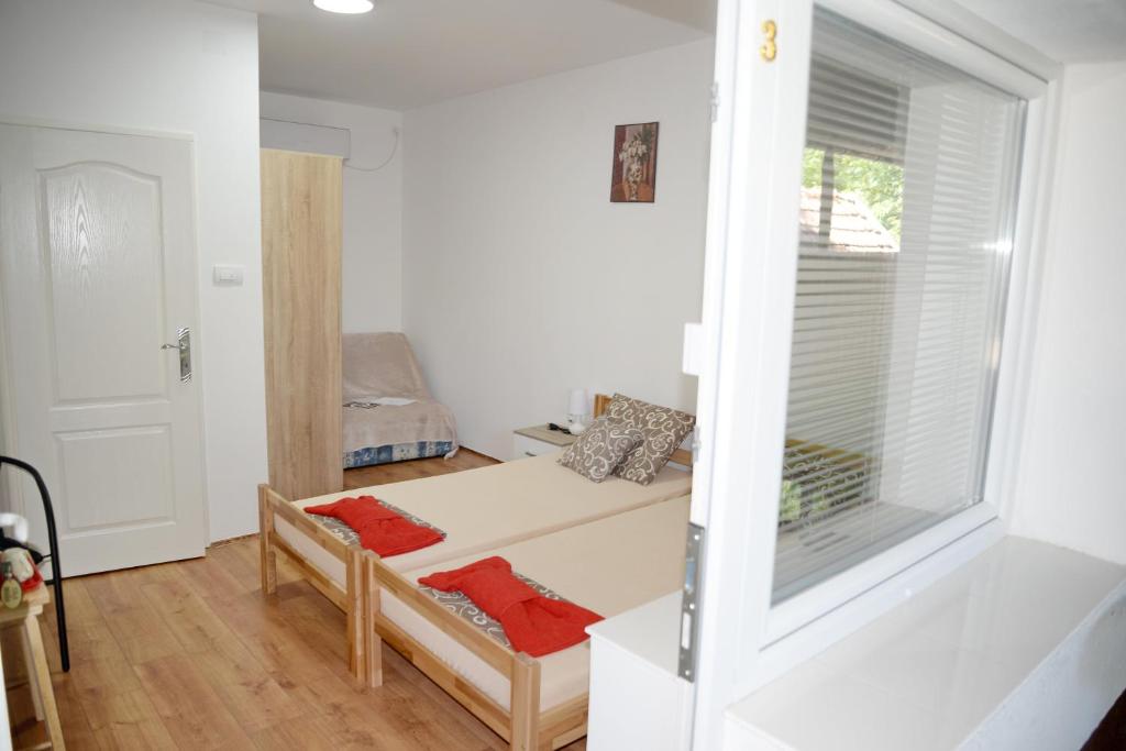 Postel nebo postele na pokoji v ubytování Rooms Maša