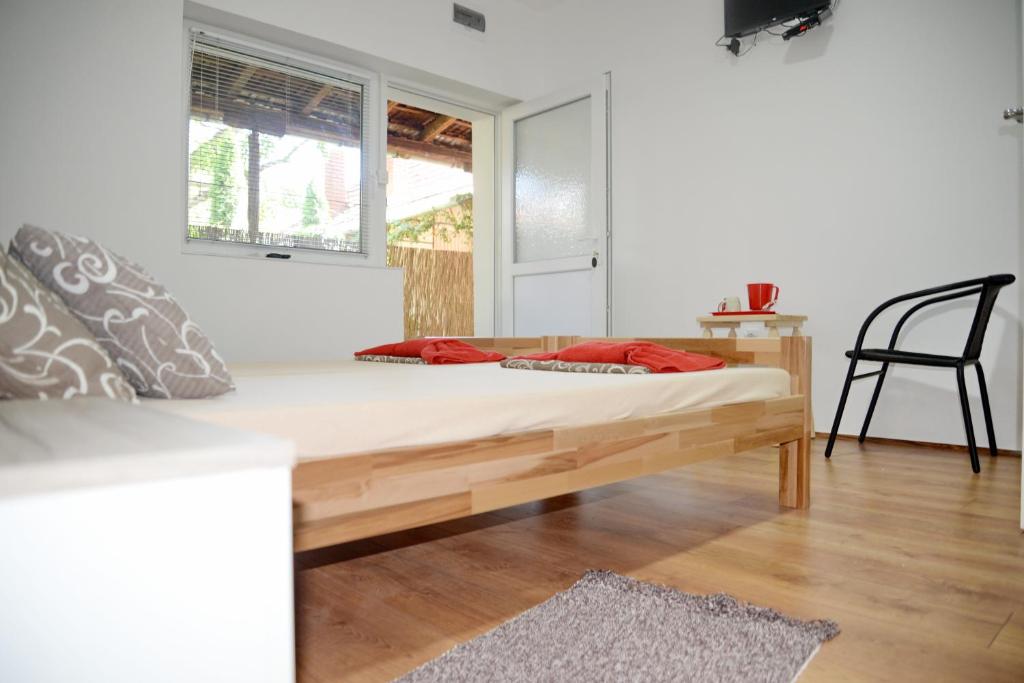 Postel nebo postele na pokoji v ubytování Rooms Maša