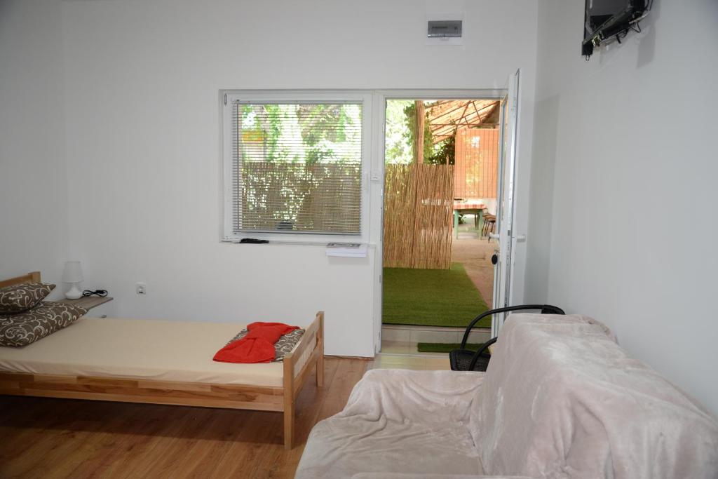 Postel nebo postele na pokoji v ubytování Rooms Maša