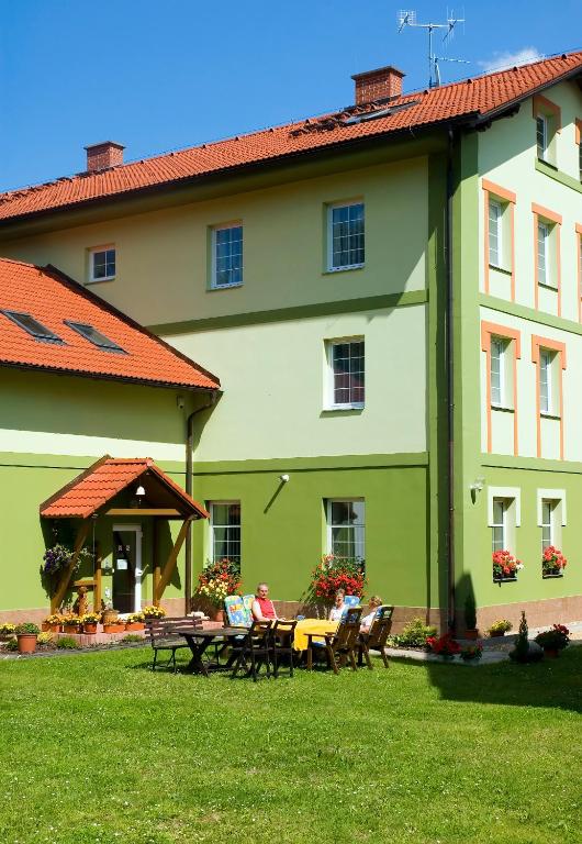 Zahrada ubytování Pension Marathon