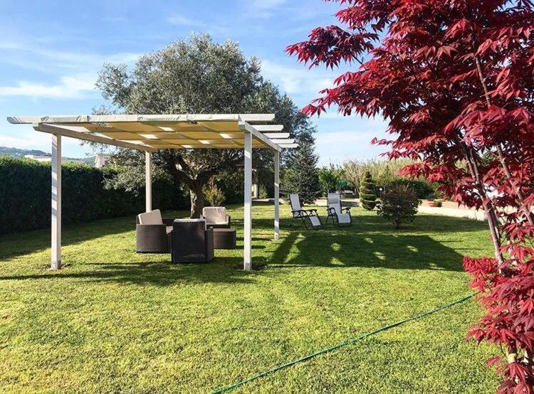 Zahrada ubytování Villa Laregina