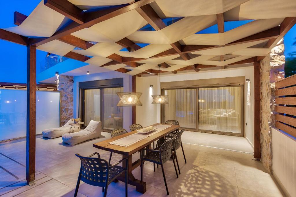 Posezení v ubytování Sabbia D`oro Beach Villa