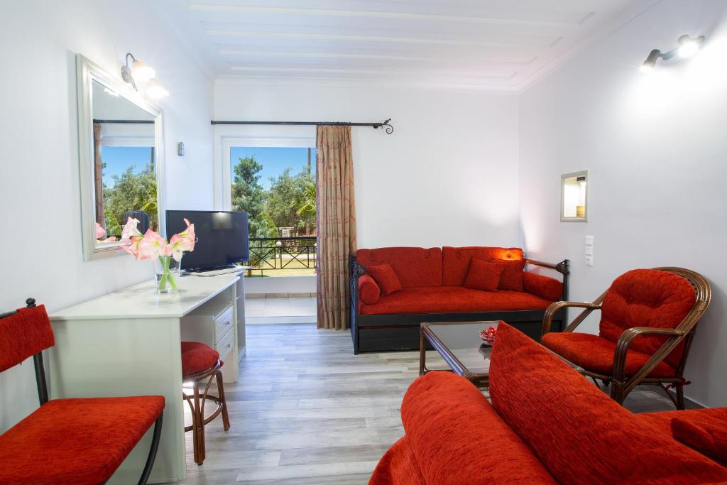 Posezení v ubytování Villa Elia Resort