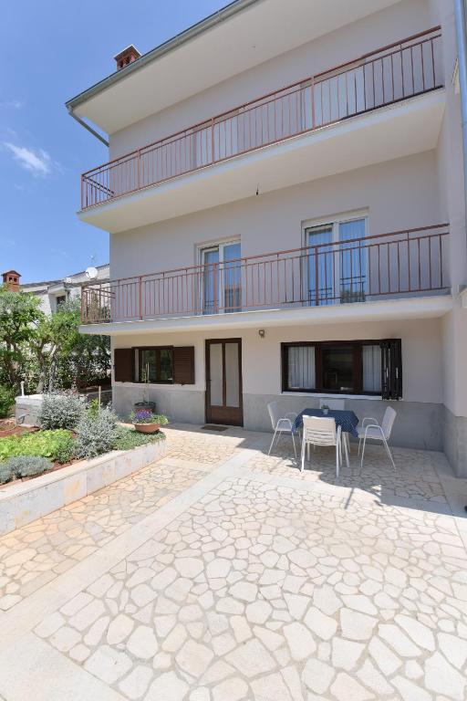 Balkón alebo terasa v ubytovaní Brezac olive garden apartment