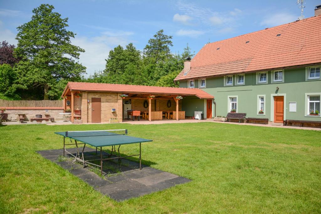 Zahrada ubytování Stovka Božanov