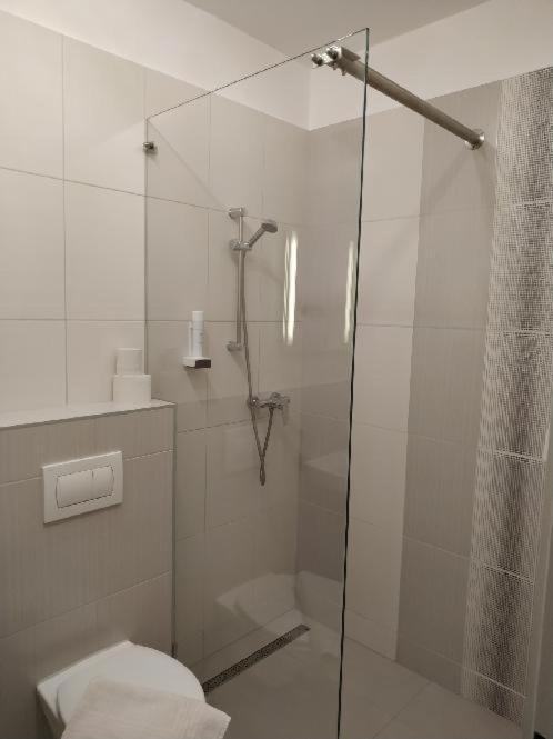 Koupelna v ubytování Motel Vega