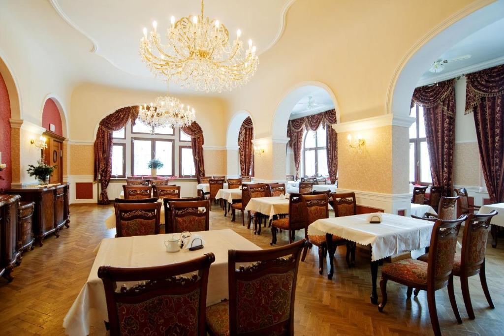 Restaurace v ubytování Pałac Margot Nature&SPA