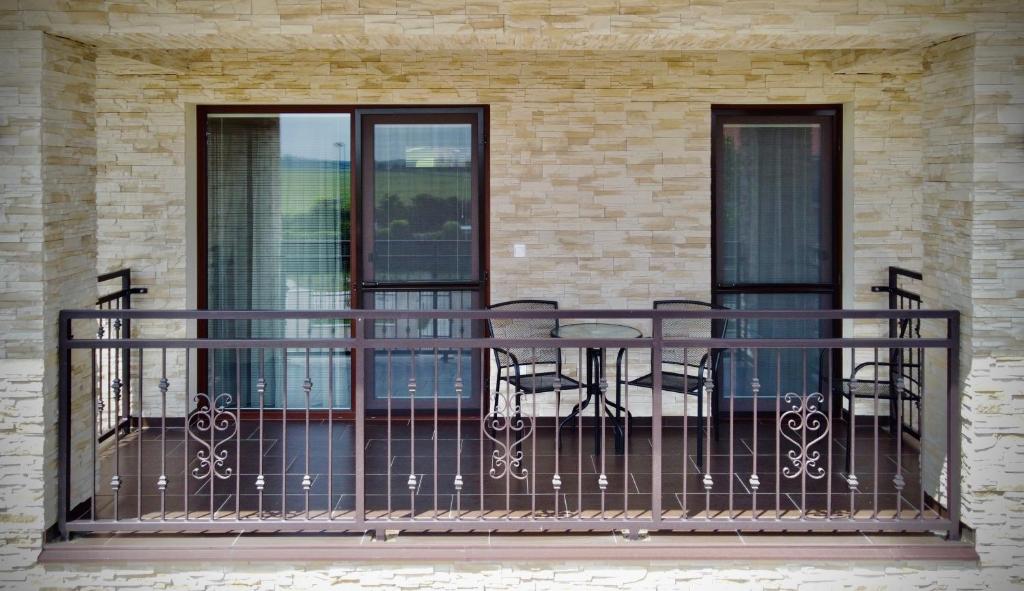 Balkón nebo terasa v ubytování Jazmin apartmány