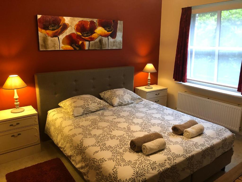 Postel nebo postele na pokoji v ubytování B&B Latemberg