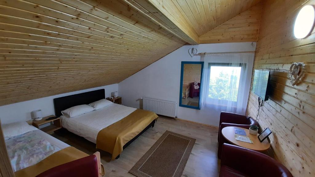 Postel nebo postele na pokoji v ubytování Casa de vacanta Two Brothers Concept