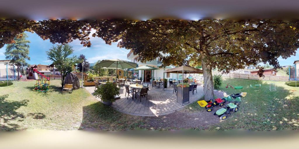 Zahrada ubytování Hotel Gasthof Obermair
