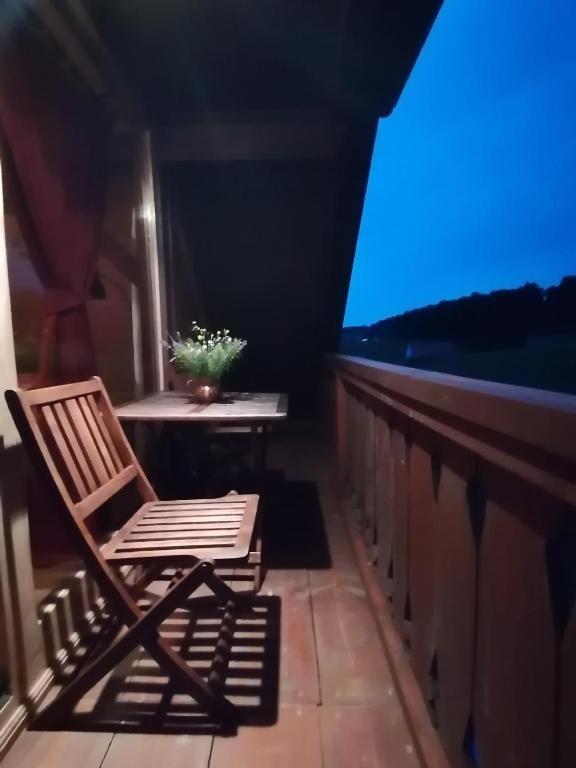 Balkón nebo terasa v ubytování Holiday house apartment Voukov mlin