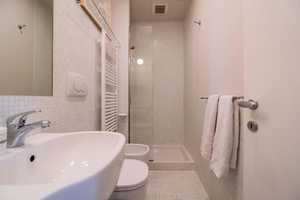 Kúpeľňa v ubytovaní Appartamento Delle Vele