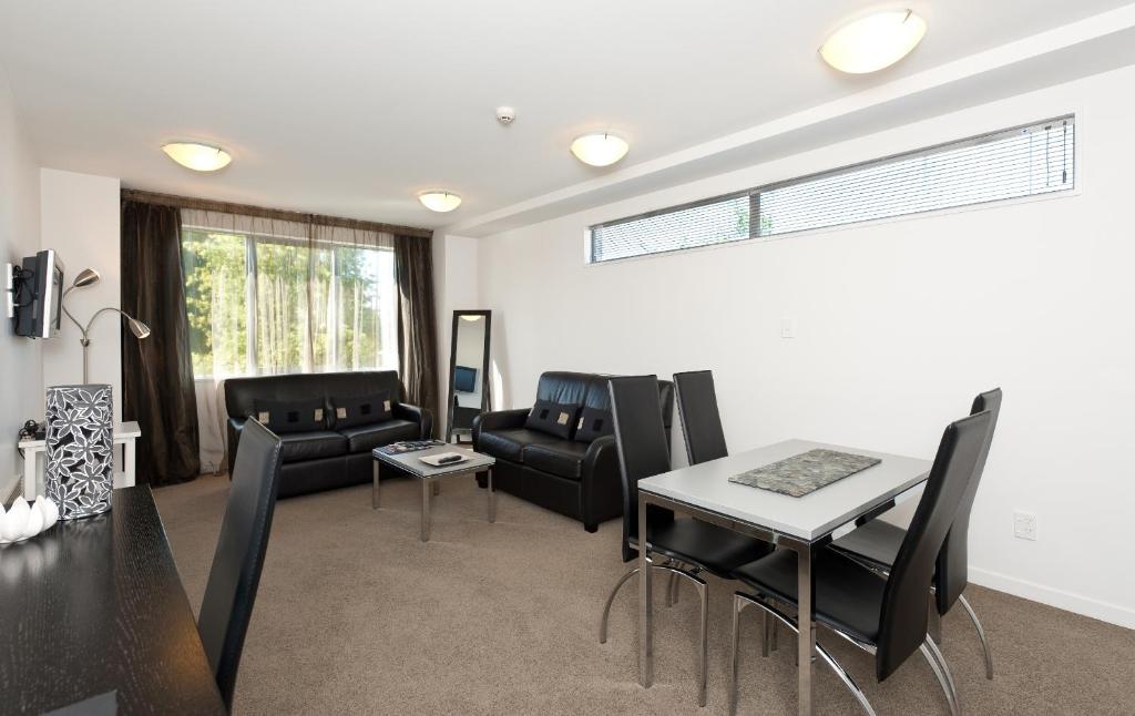 Posezení v ubytování Bellano Motel Suites