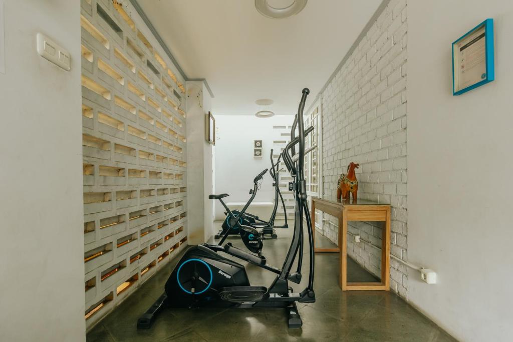 Fitness centrum a/nebo fitness zařízení v ubytování Urbanest Inn House TB Simatupang