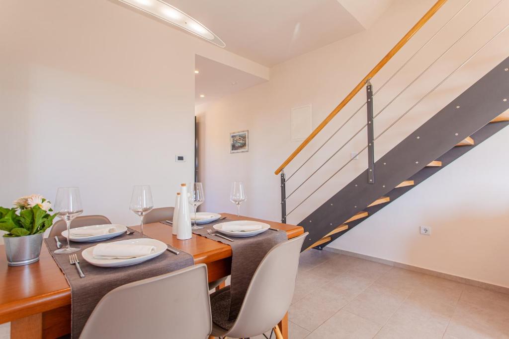 Posezení v ubytování Apartment Leni