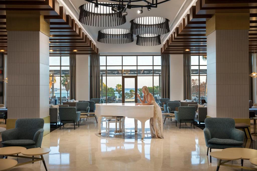 Posezení v ubytování Acanthus Cennet Barut Collection - Ultra All Inclusive