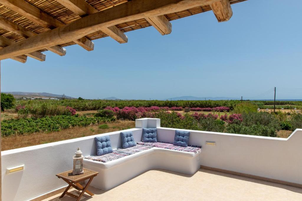 a view from the balcony of a villa at Oneiric Harmony in Mikri Vigla