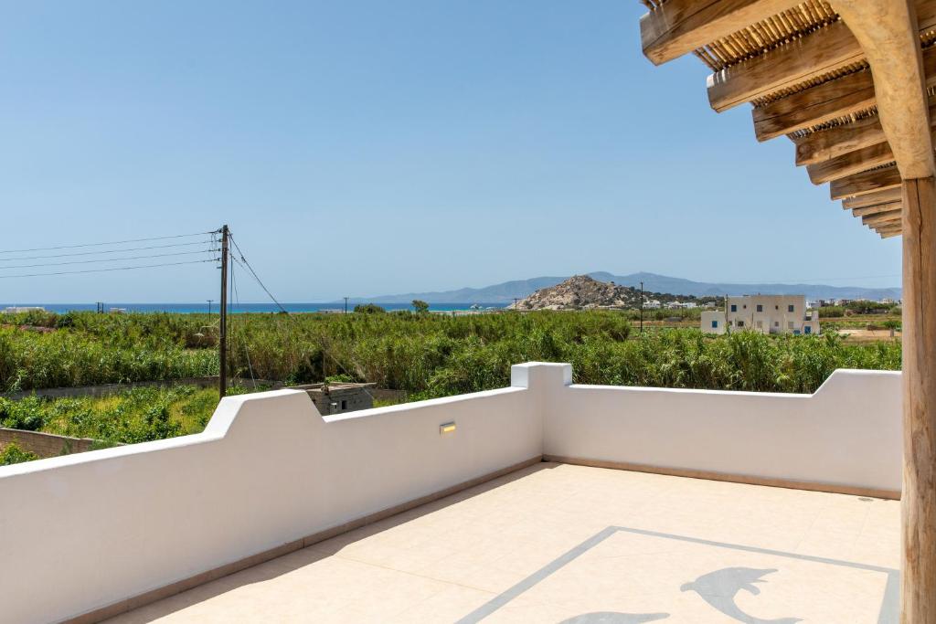 a view from the balcony of a villa at Oneiric Harmony in Mikri Vigla