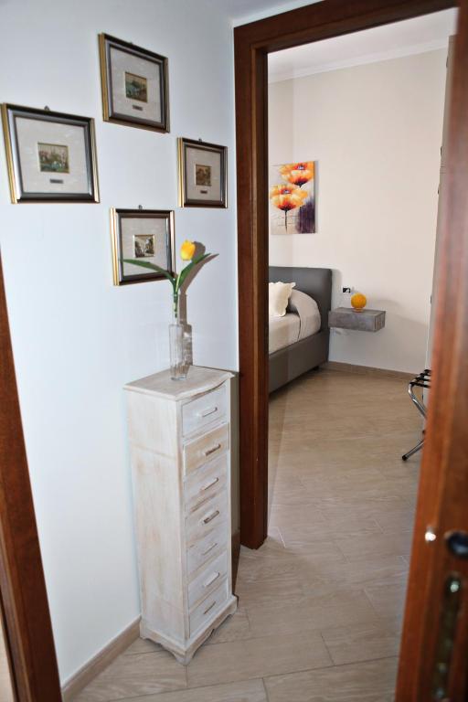 Postel nebo postele na pokoji v ubytování Mura Home Sorrento