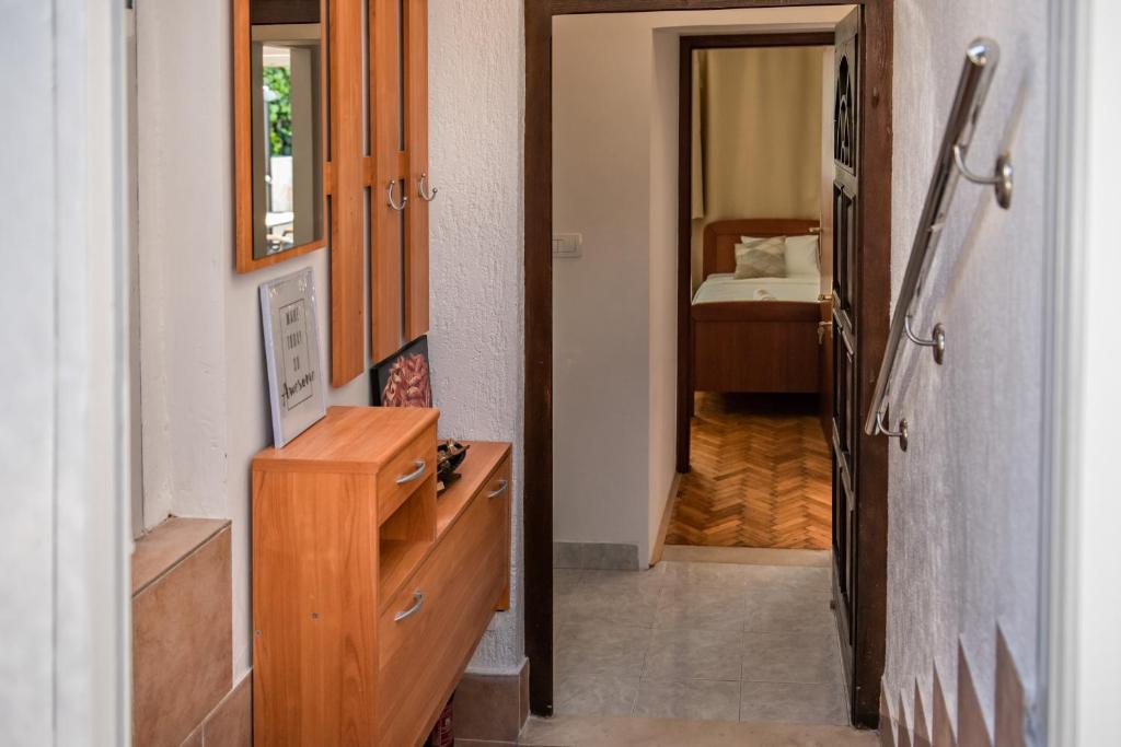Posteľ alebo postele v izbe v ubytovaní Apartment Pebbles - With Jacuzzi
