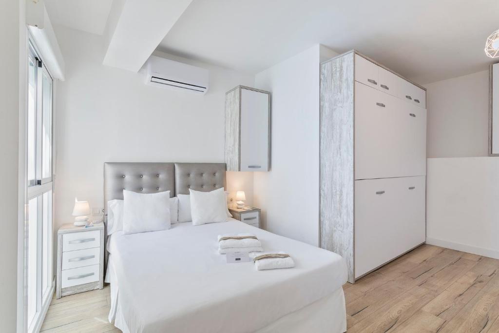 Postel nebo postele na pokoji v ubytování Hostel SEA&DREAMS Calpe