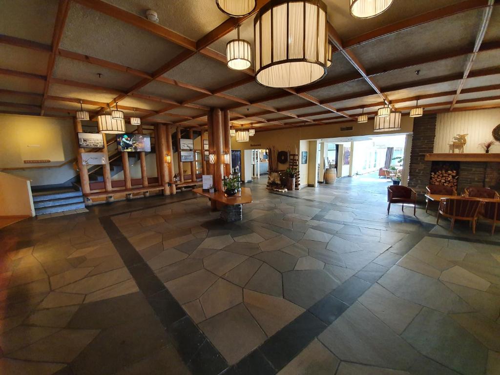 Vstupní hala nebo recepce v ubytování Røros Hotell - Bad & Velvære