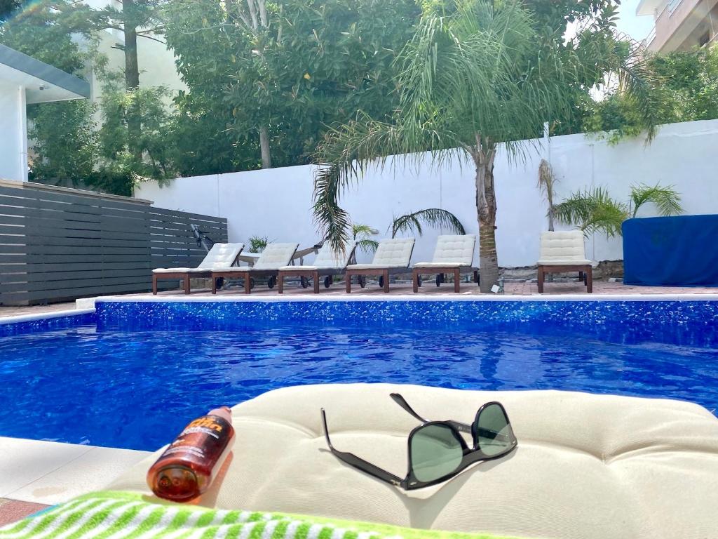 The swimming pool at or close to Villa 56 Luxury apartments