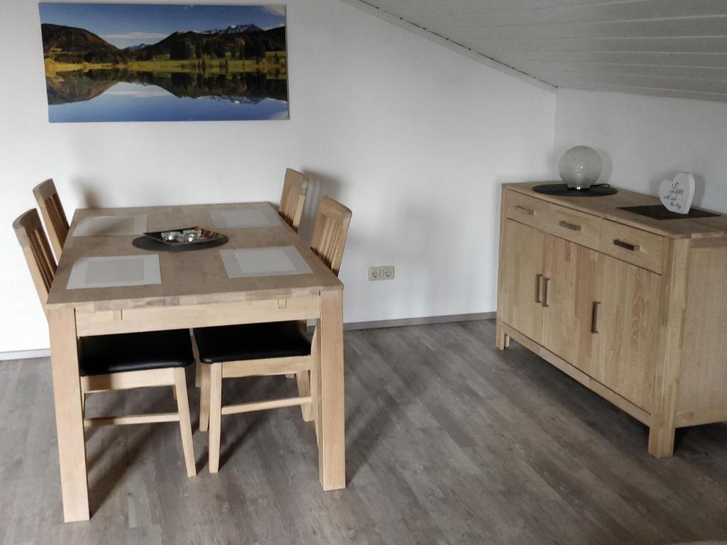 Kuchyň nebo kuchyňský kout v ubytování Feriendorf Hauzenberg