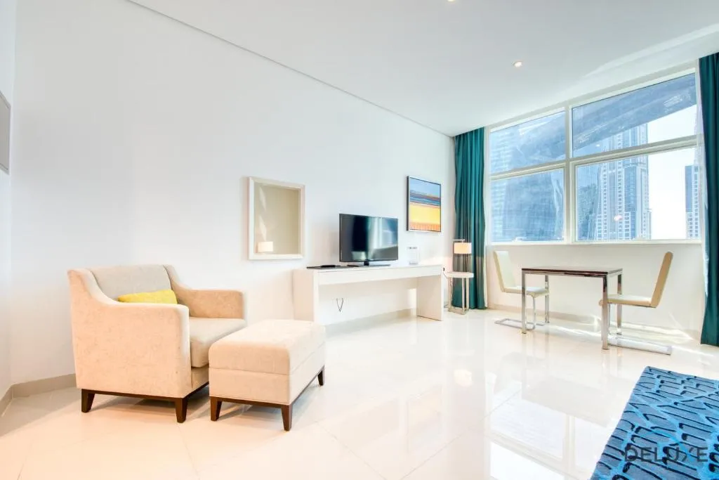 Studio Apartment with Excellent Facilities in DAMAC Maison Cour Jardin by Deluxe Holiday Homes, Alantos, United Arab Emirates
