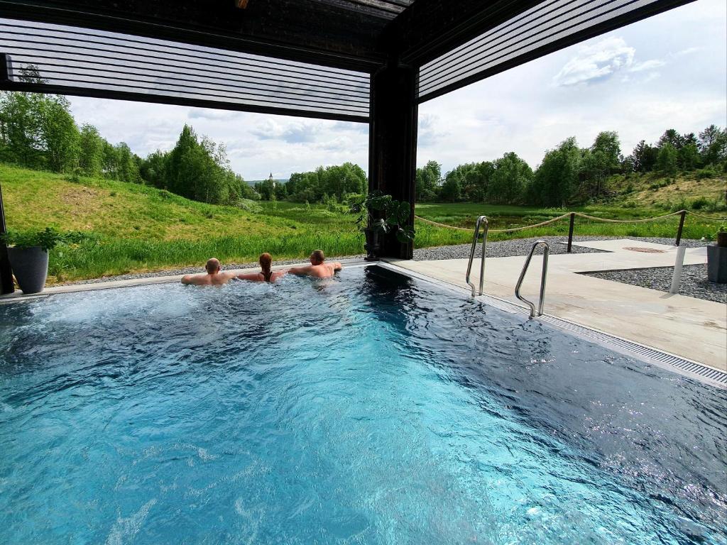 Bazén v ubytování Røros Hotell - Bad & Velvære nebo v jeho okolí