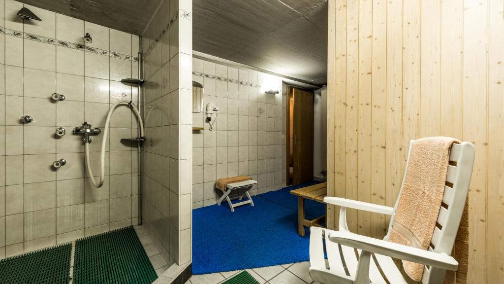 Koupelna v ubytování Ferienhaus Adonis