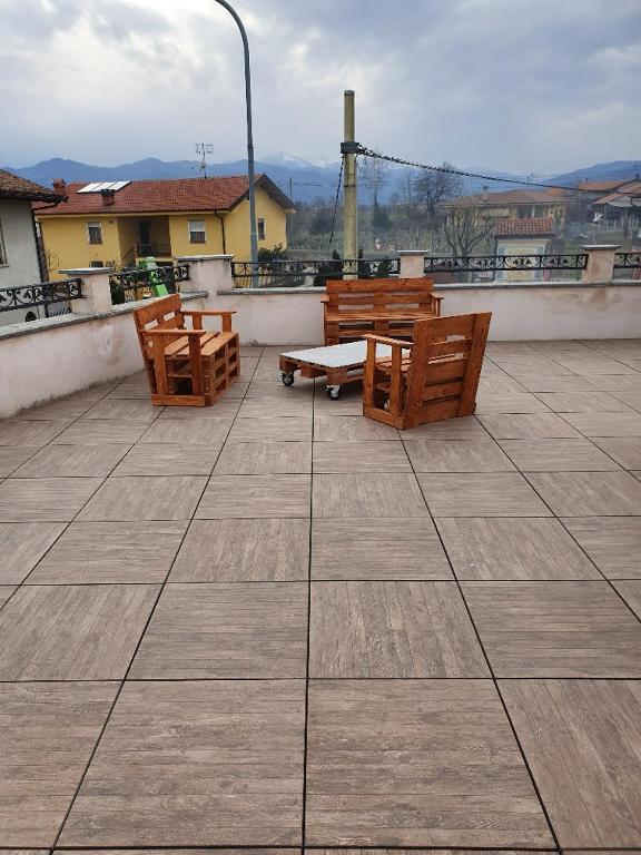 Balkón alebo terasa v ubytovaní Il Giramondo