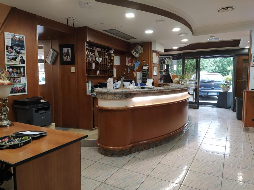 Lounge nebo bar v ubytování Hotel Residence Memmina