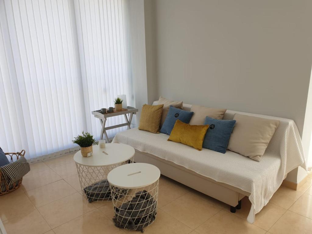 Posezení v ubytování Encantador apartamento junto al Mediterraneo by Hometels
