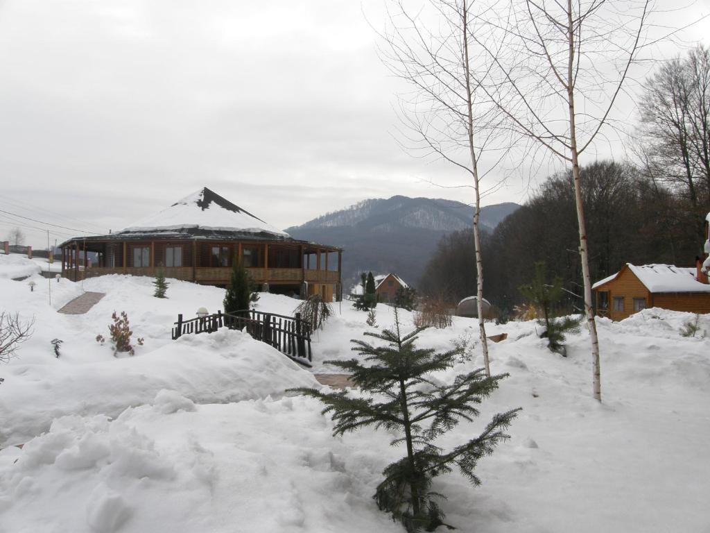 Erney Laz Hotel v zimě