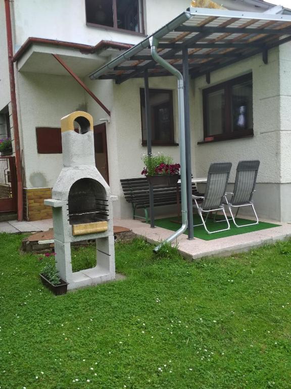 Ogród w obiekcie Ubytovani U babicky