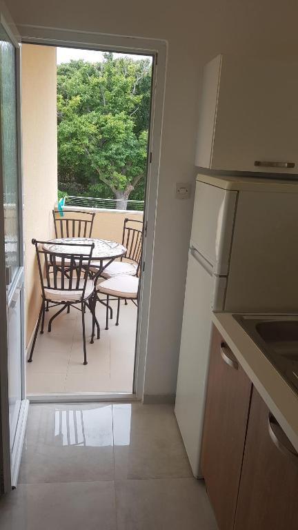 Kuchyň nebo kuchyňský kout v ubytování Apartment Davorka