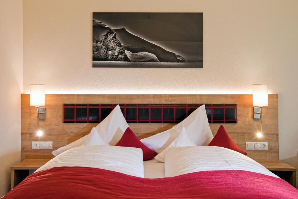 Postel nebo postele na pokoji v ubytování Hotel Truyenhof