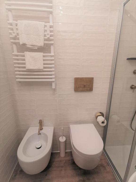 Koupelna v ubytování Hotel Rio